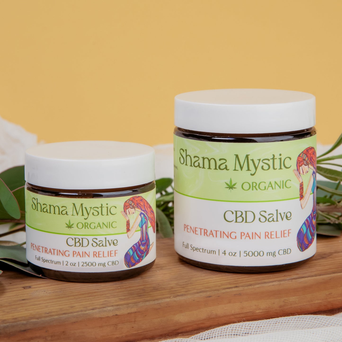 Organic CBD Pain Relief Salve Shama Mystic