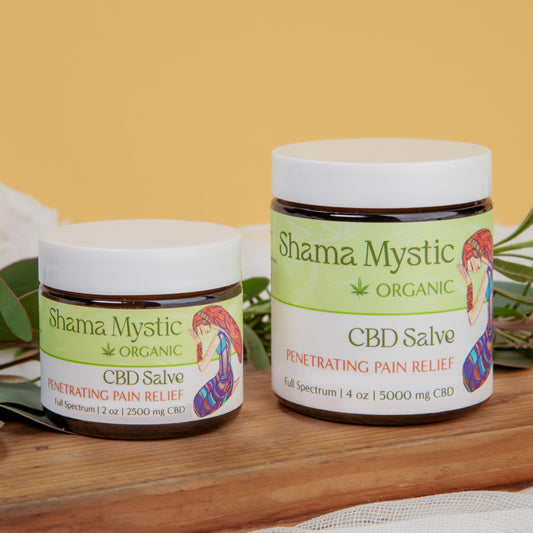 Organic CBD Pain Relief Salve Shama Mystic