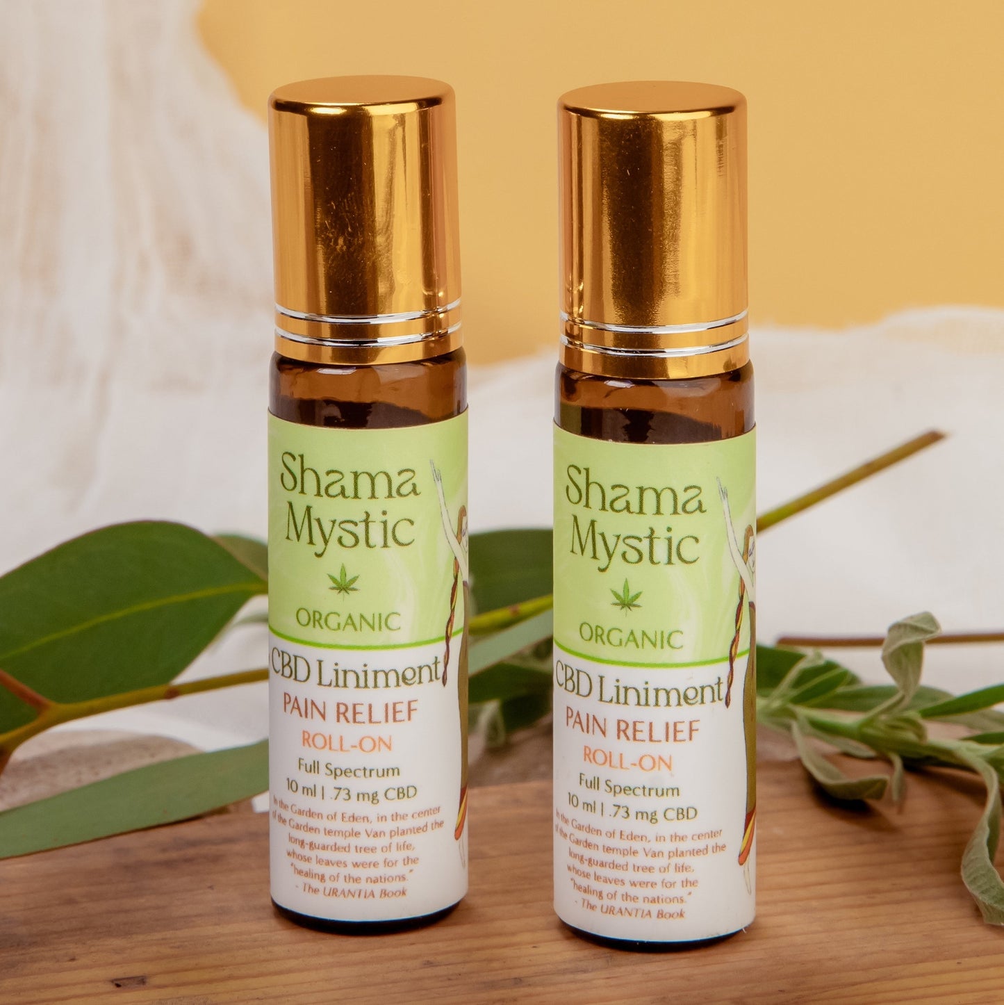 Organic CBD Liniment Pain Relief Roll-on Shama Mystic 